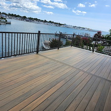 New Roof top Deck over looking the bay in Merrick Long Island 3